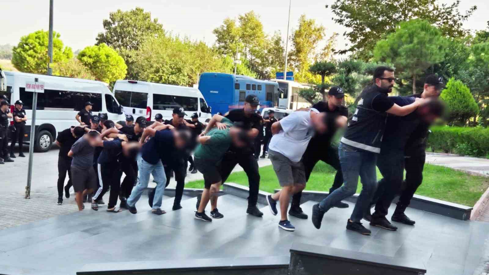 Yalçınlar Suç Örgütü’ne operasyon: 41 şüpheli tutuklandı