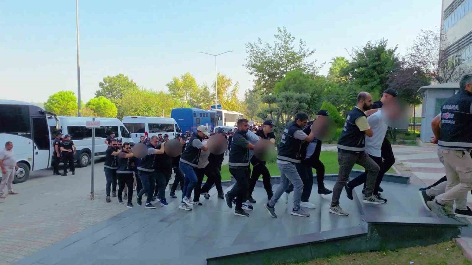 Yalçınlar Suç Örgütü’ne operasyon: 41 şüpheli tutuklandı
