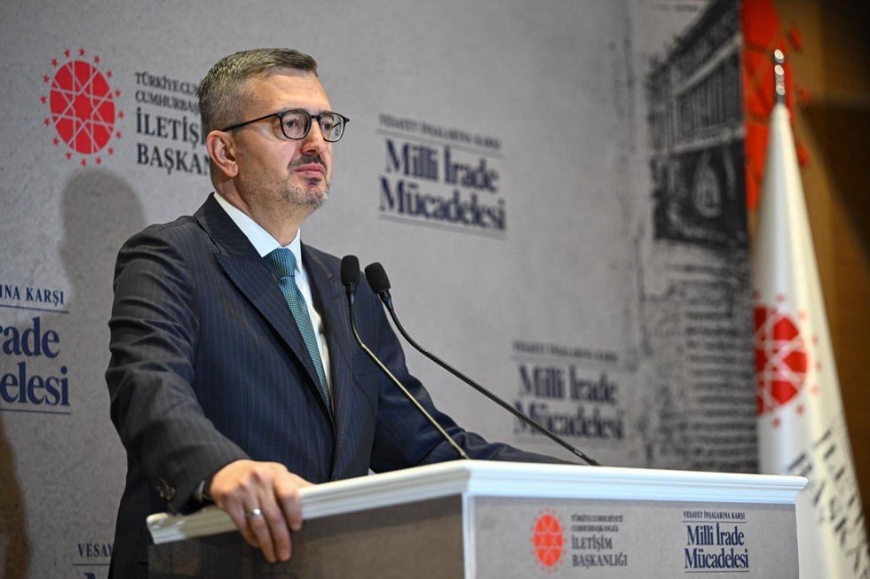 İletişim Başkanı Duran: "Türkiye, millet iradesinin hedef alınmasına asla izin vermeyecektir"