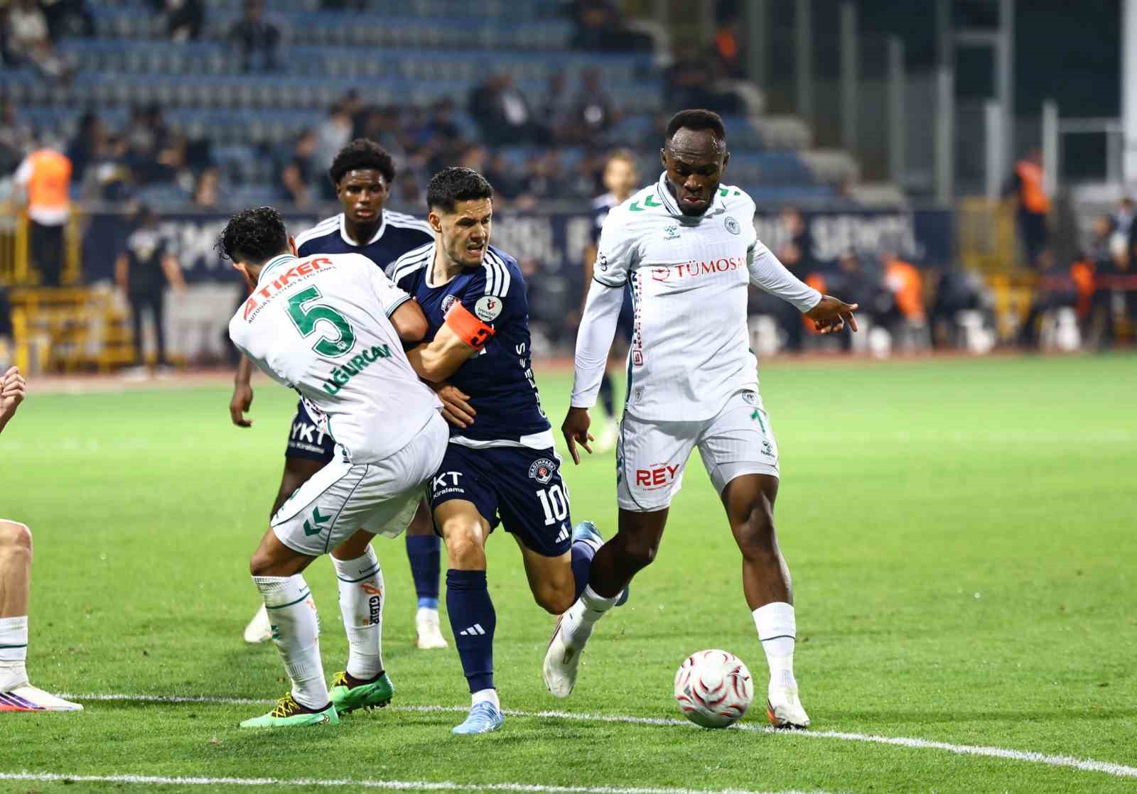 Trendyol Süper Lig: Kasımpaşa: 0 - Konyaspor: 0 (Maç sonucu)