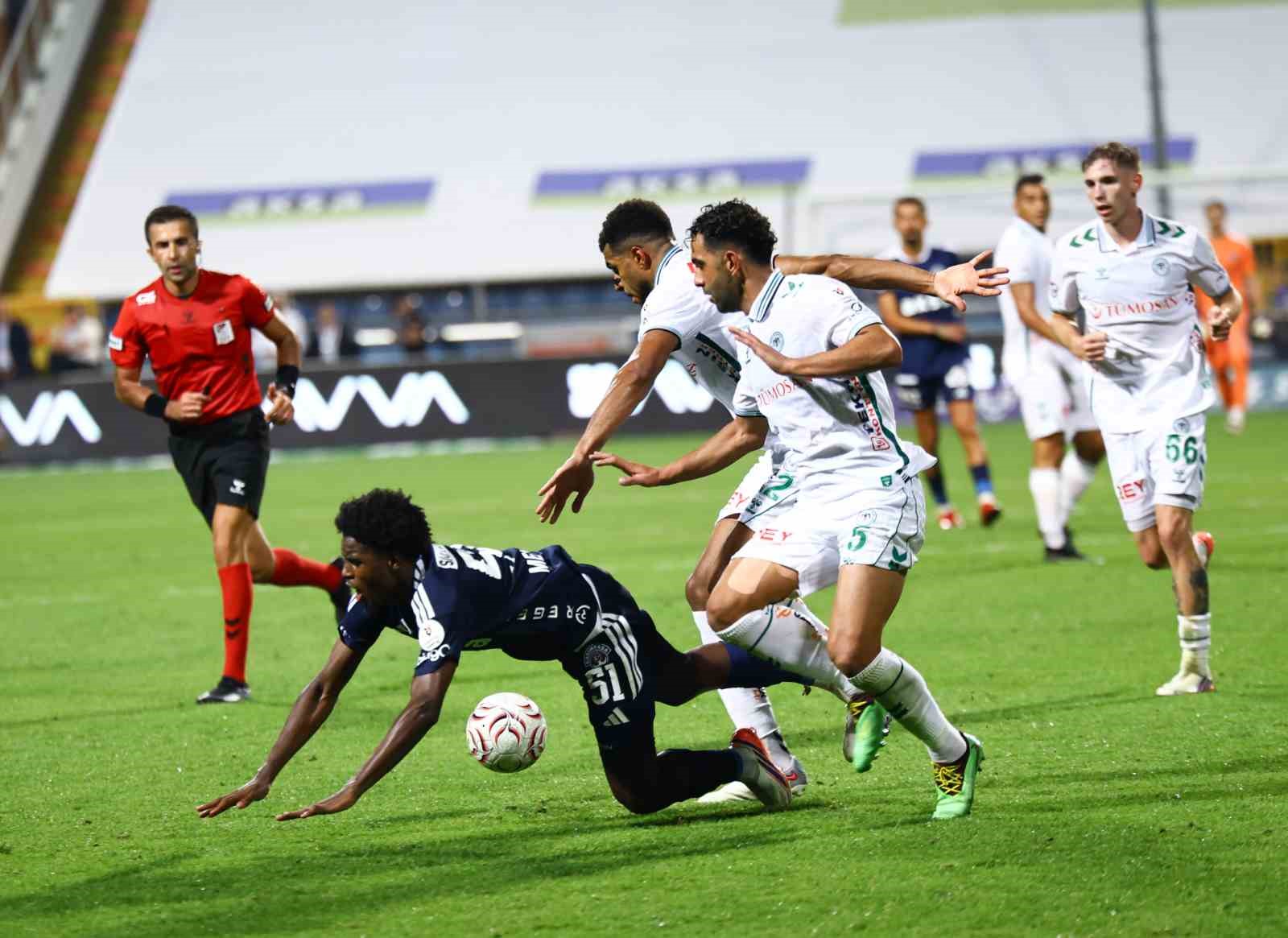 Trendyol Süper Lig: Kasımpaşa: 0 - Konyaspor: 0 (Maç sonucu)