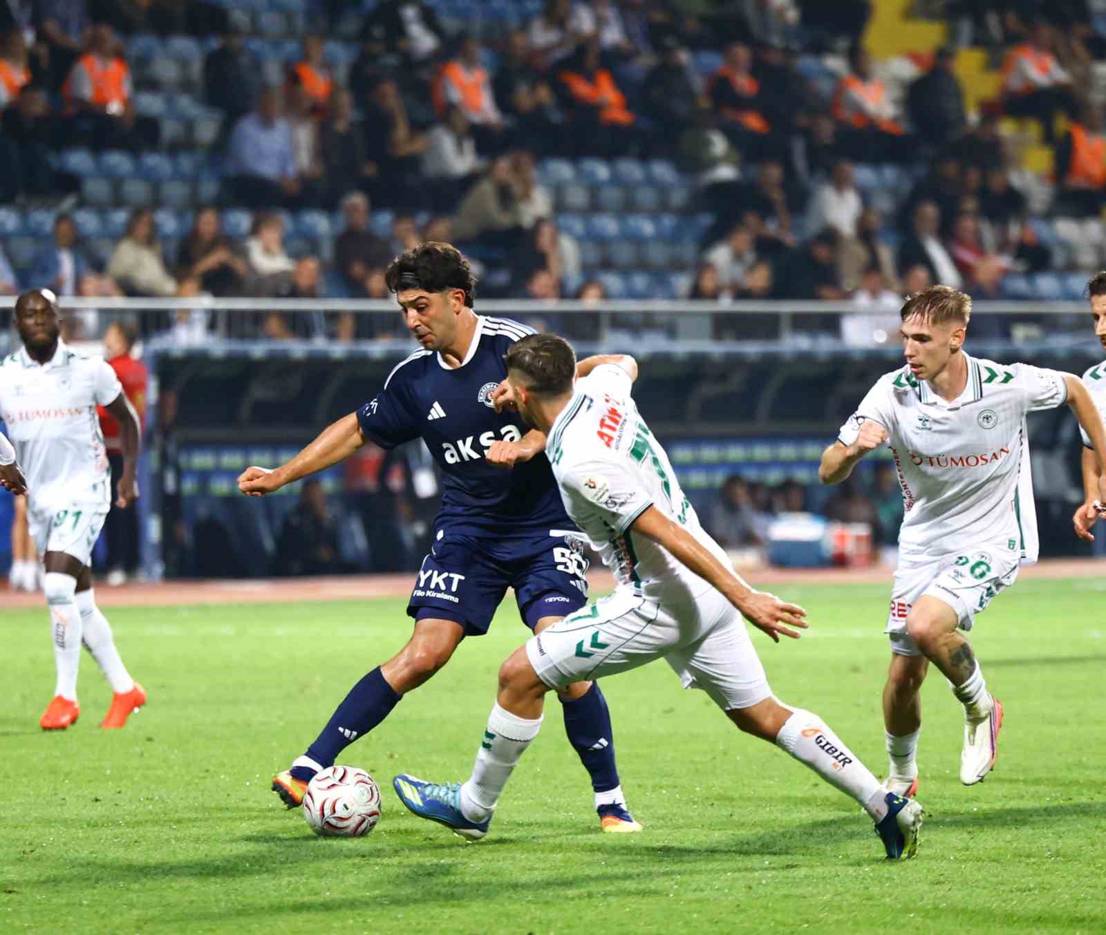 Trendyol Süper Lig: Kasımpaşa: 0 - Konyaspor: 0 (Maç sonucu)
