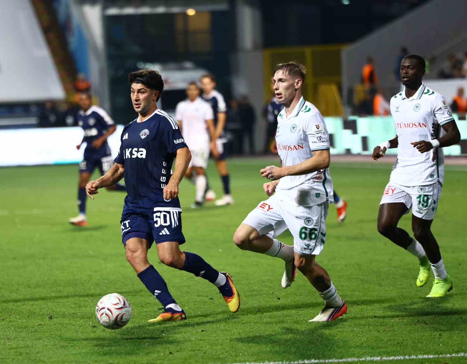 Trendyol Süper Lig: Kasımpaşa: 0 - Konyaspor: 0 (Maç sonucu)