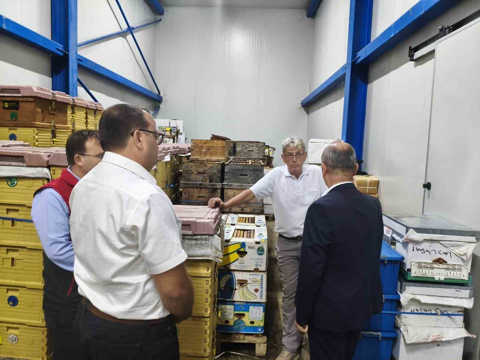 Havran’da arı ürünlerinin muhafazası değerlendirildi