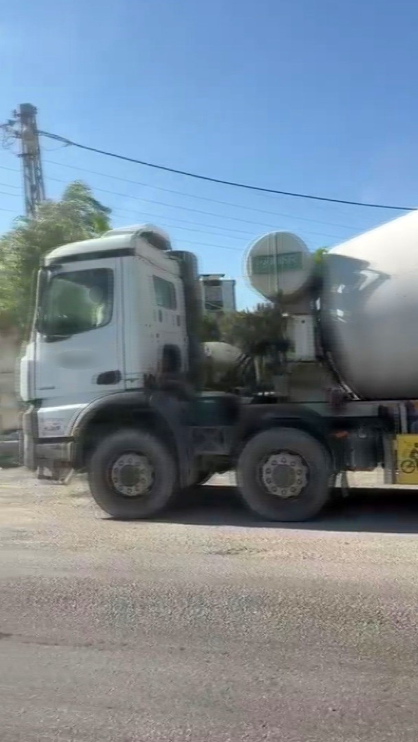 Yola beton dökerek ilerleyen miksere 191 bin TL ceza