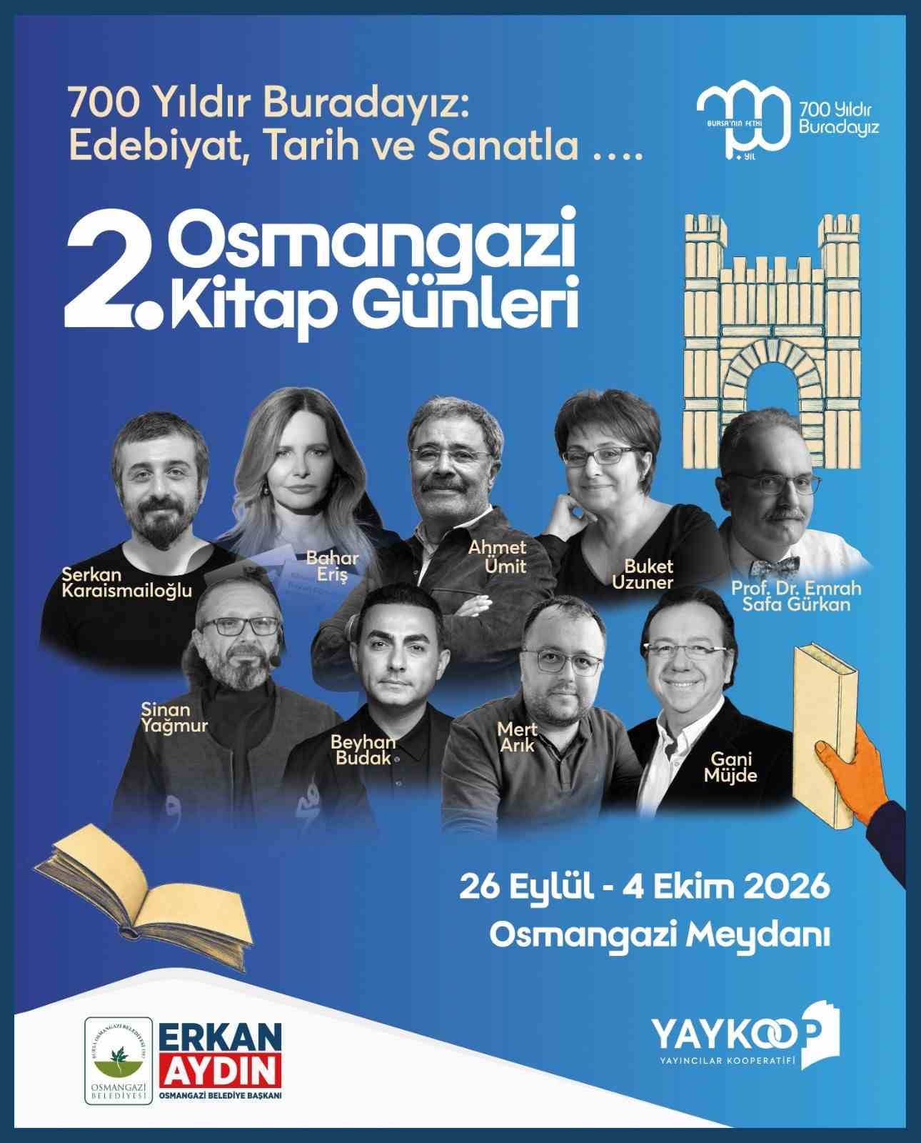 Osmangazi’de edebiyatın kalbi yeniden atacak