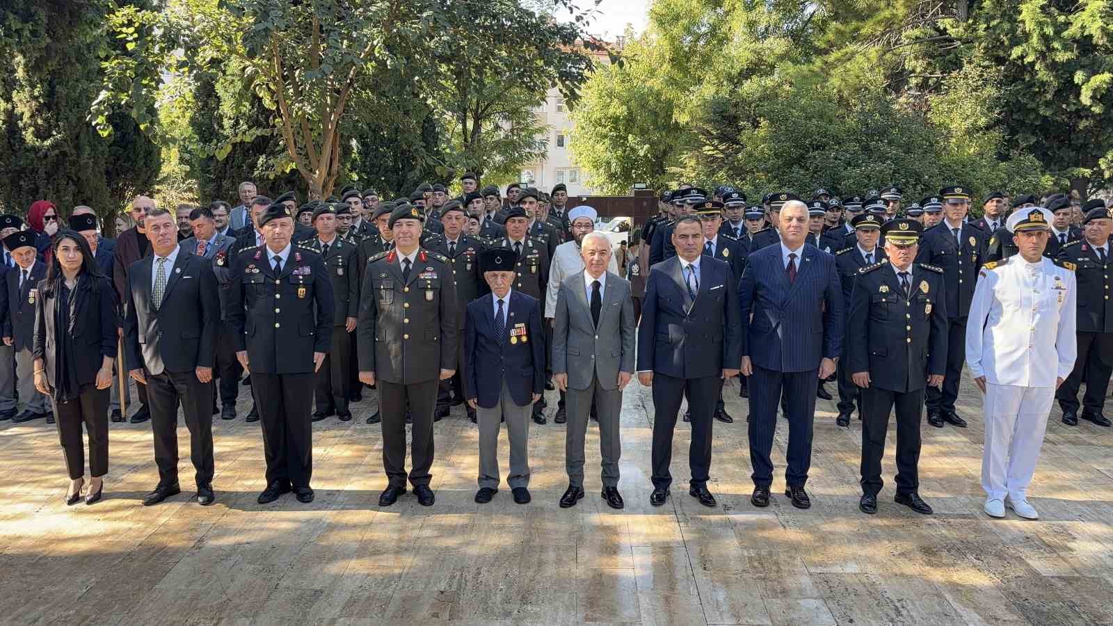 Kırklareli’nde 19 Eylül Gaziler Günü düzenlenen törenle anıldı