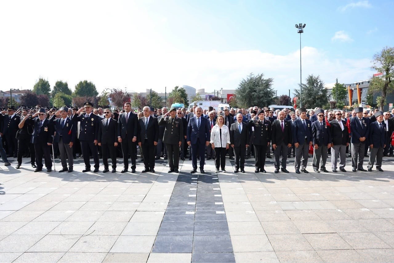 Düzce’de 19 Eylül Gaziler Günü törenle anıldı