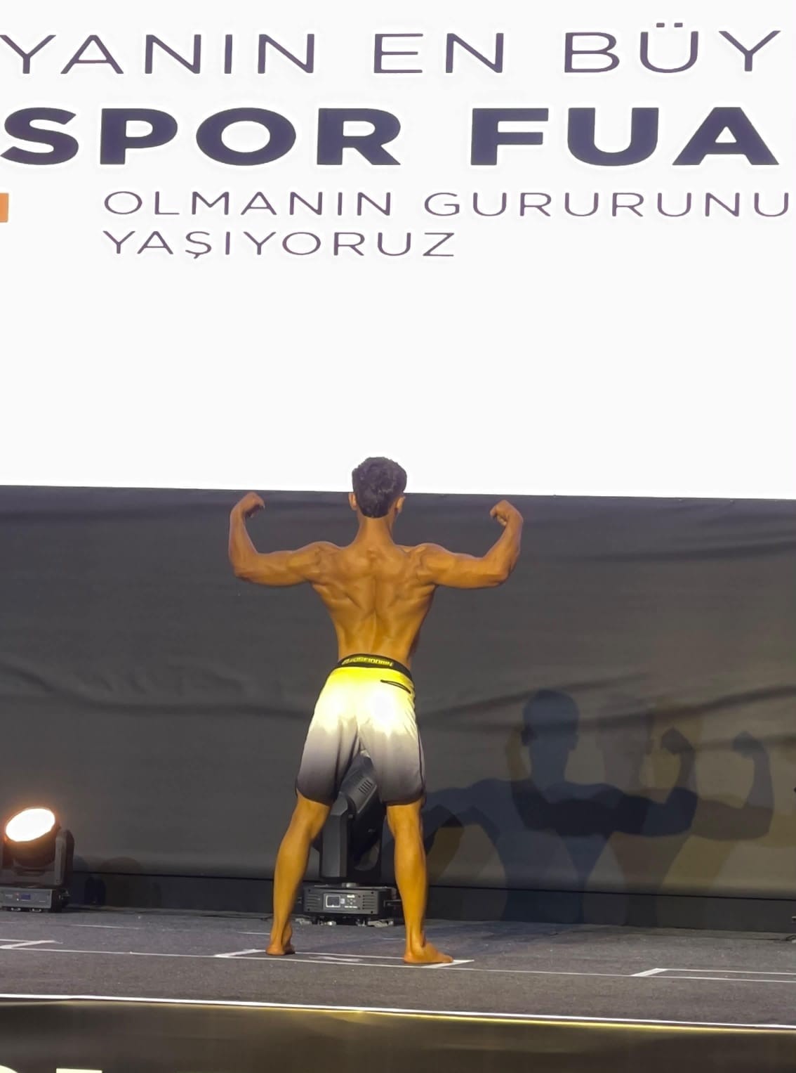 Cizreli vücut geliştirme sporcusu, 18 yaşında Türkiye 5’incisi oldu