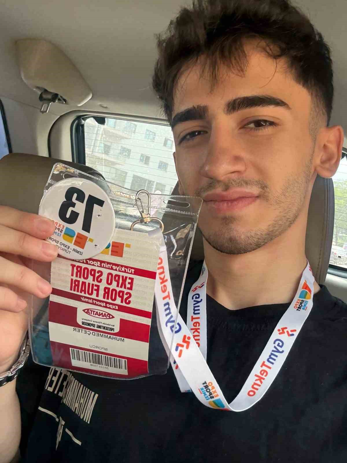 Cizreli vücut geliştirme sporcusu, 18 yaşında Türkiye 5’incisi oldu