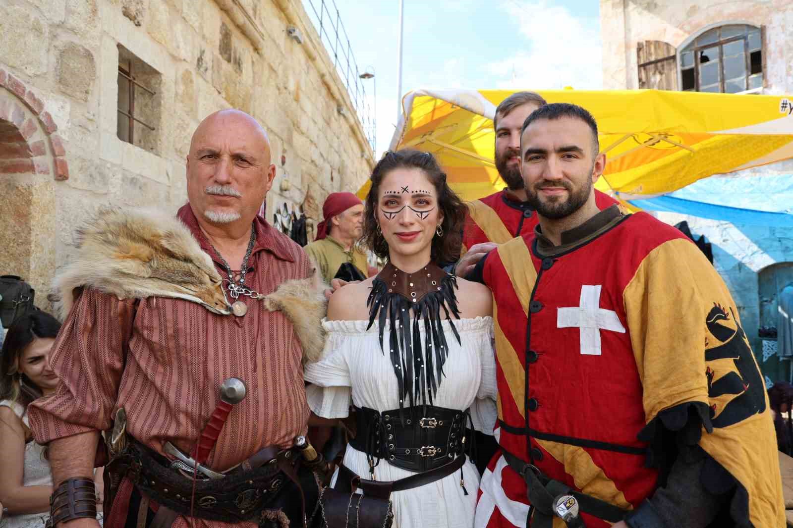 Kapadokya’da Orta Çağ Panayırı renkli görüntülere sahne oldu