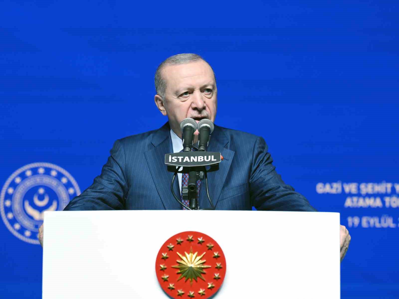 Cumhurbaşkanı Erdoğan: "Terörsüz Türkiye sürecini bir devlet projesi olarak yürütüyoruz"