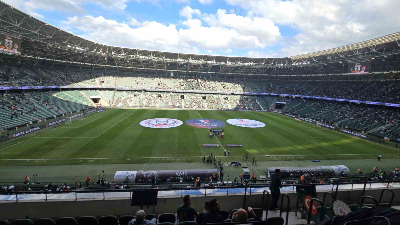 Kocaelispor - Gaziantep FK maçını 10 bin 983 kişi izledi
