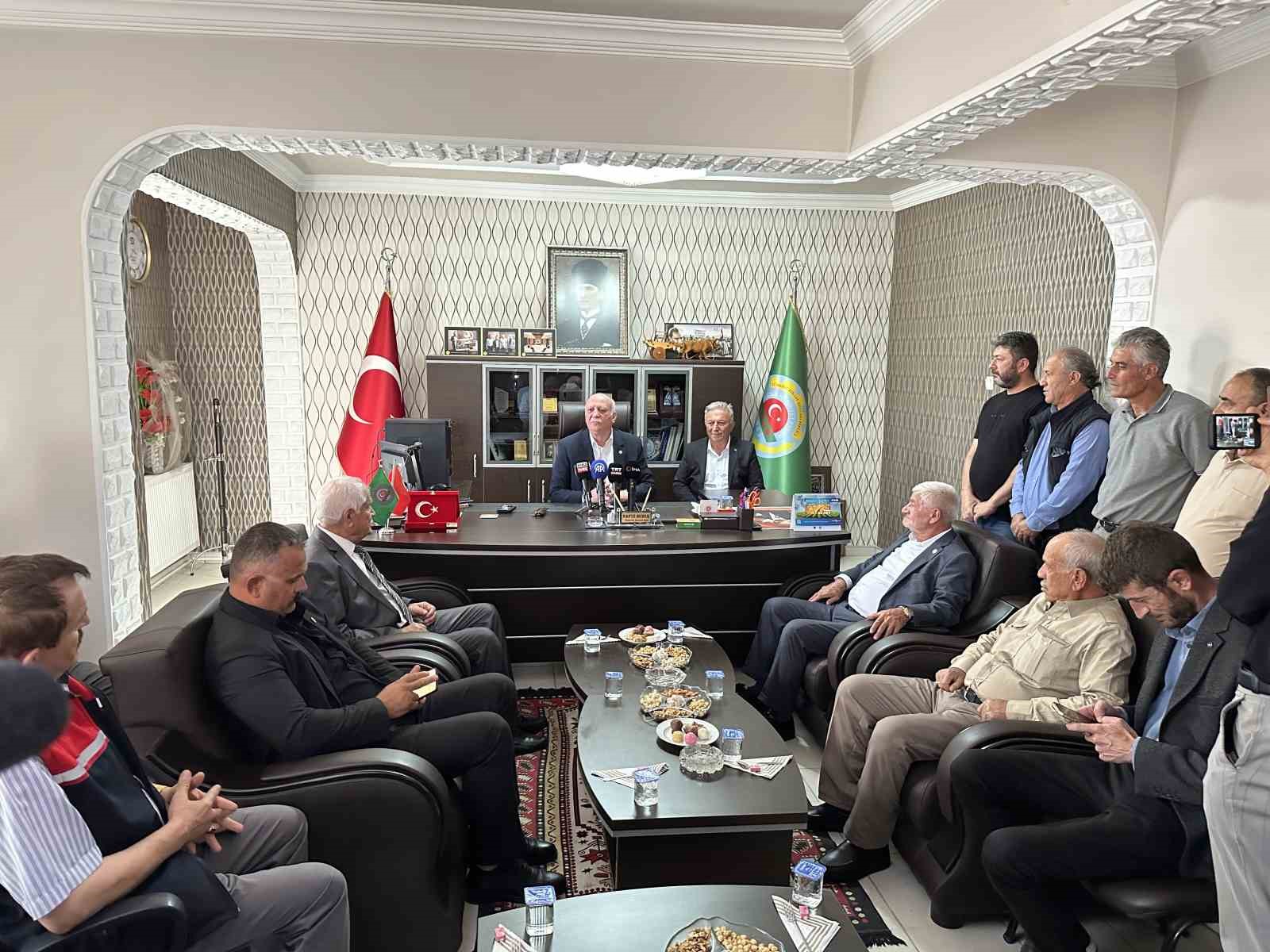 TZOB Genel Başkanı Bayraktar, doğal afetlerin tarımsal üretime etkilerini anlattı