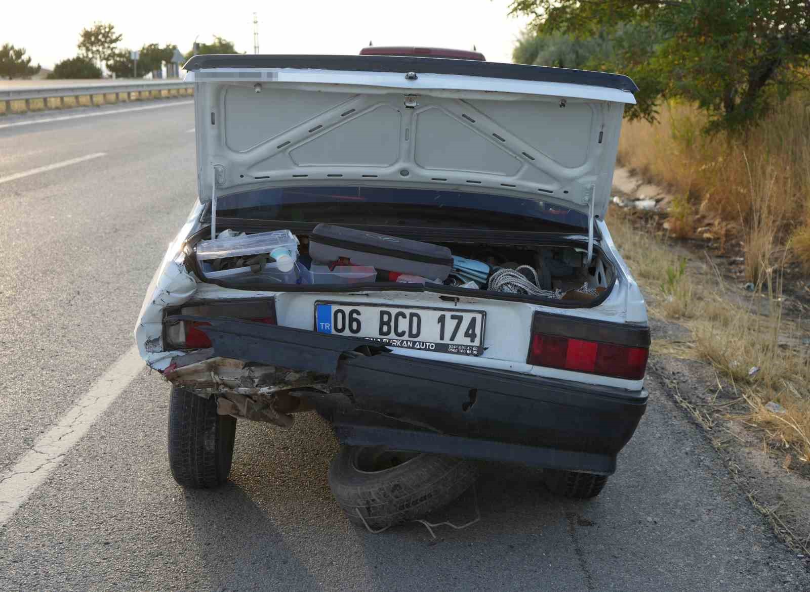Kırıkkale’de iki otomobil çarpıştı: 4 yaralı