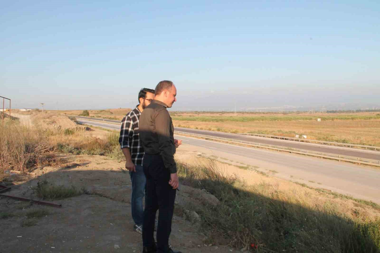 Erzin Kaymakamı Akpınar, organize sanayi bölgesindeki çalışmaları inceledi