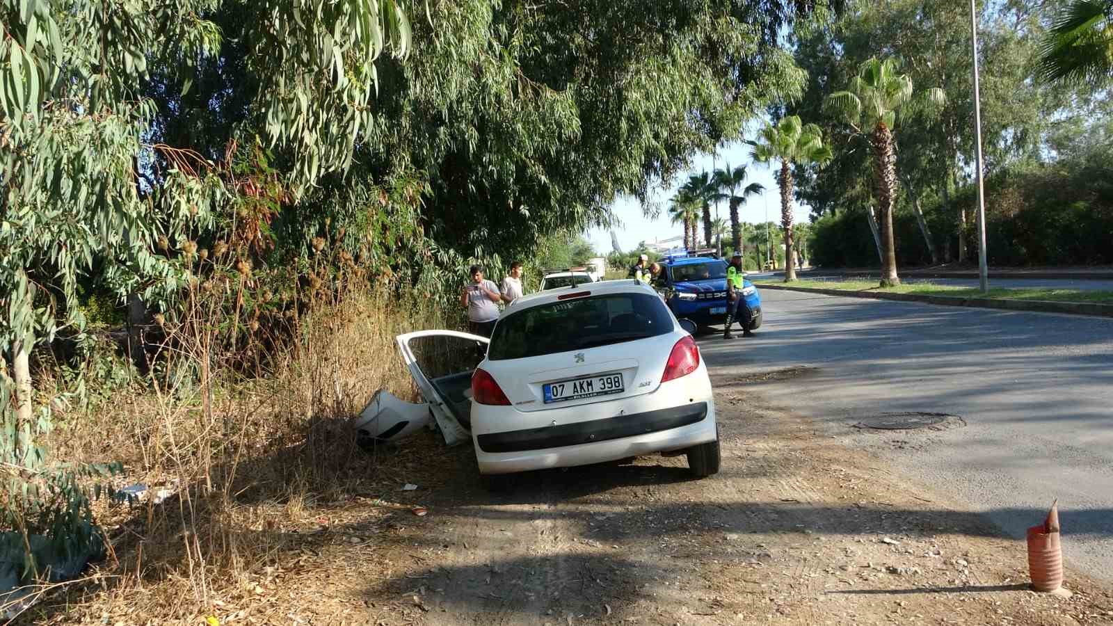 Aynı caddede birkaç dakika içinde 2 ayrı kaza