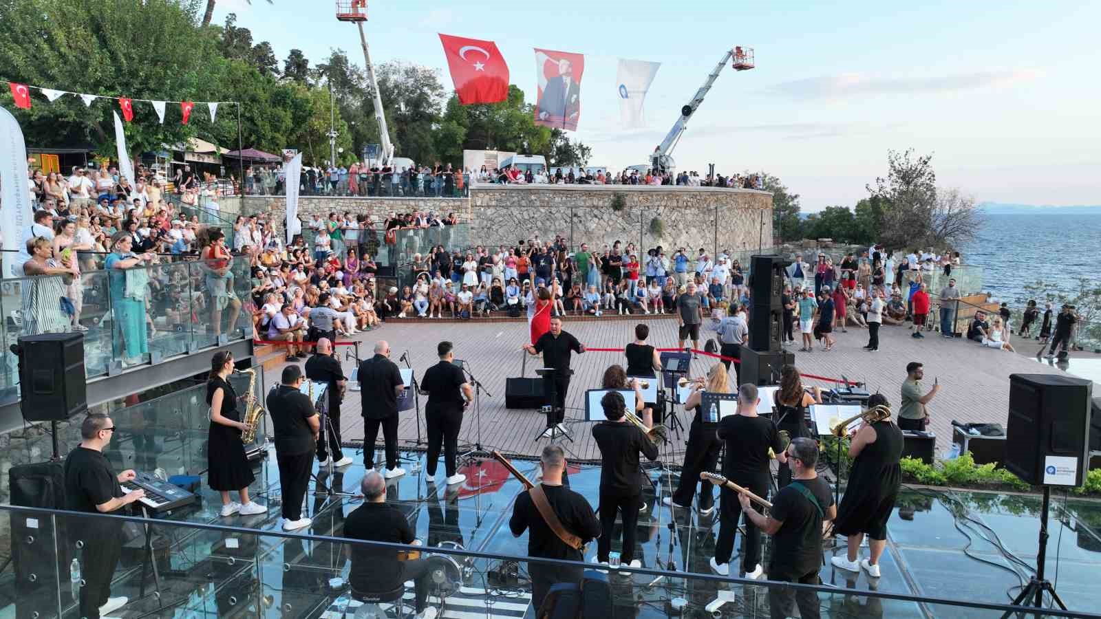 2 bin yıllık atmosferde sanat ve manzara buluştu