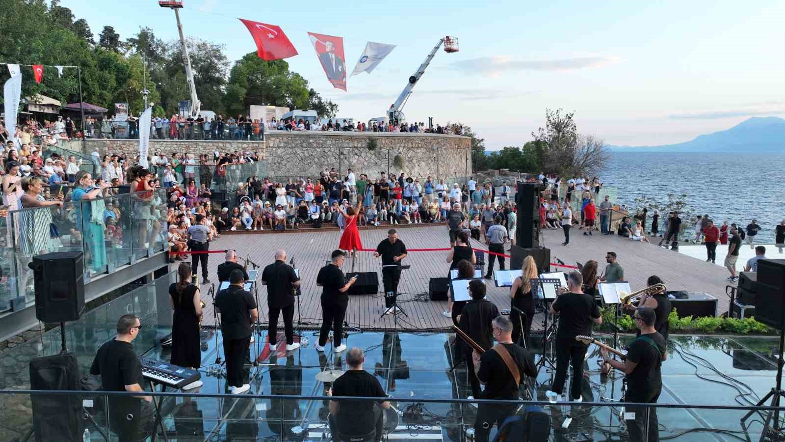 2 bin yıllık atmosferde sanat ve manzara buluştu