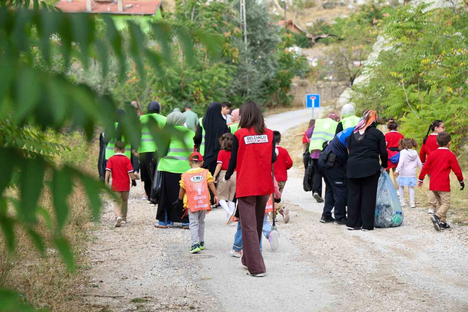 Selçuklu Belediyesi’nden çevre duyarlılığına dikkat çeken etkinlik
