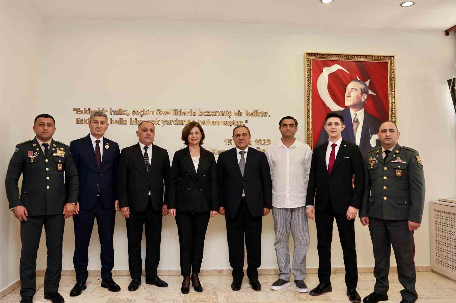 Başkan Ünlüce, Azerbaycanlı konuklarını ağırladı