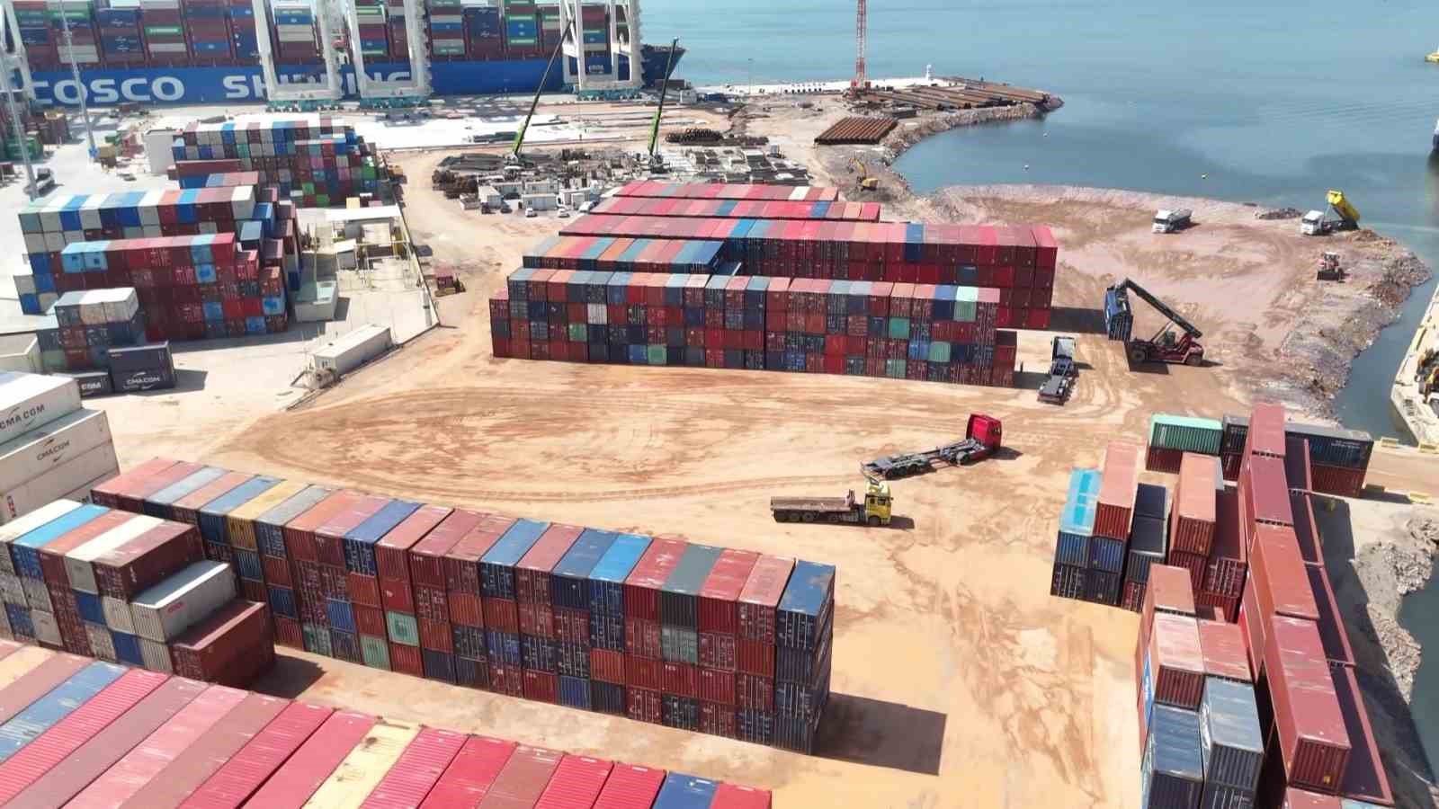 Safiport, deniz dolgusuyla 450 bin metrekareden 1,2 milyon metrekareye ulaştı