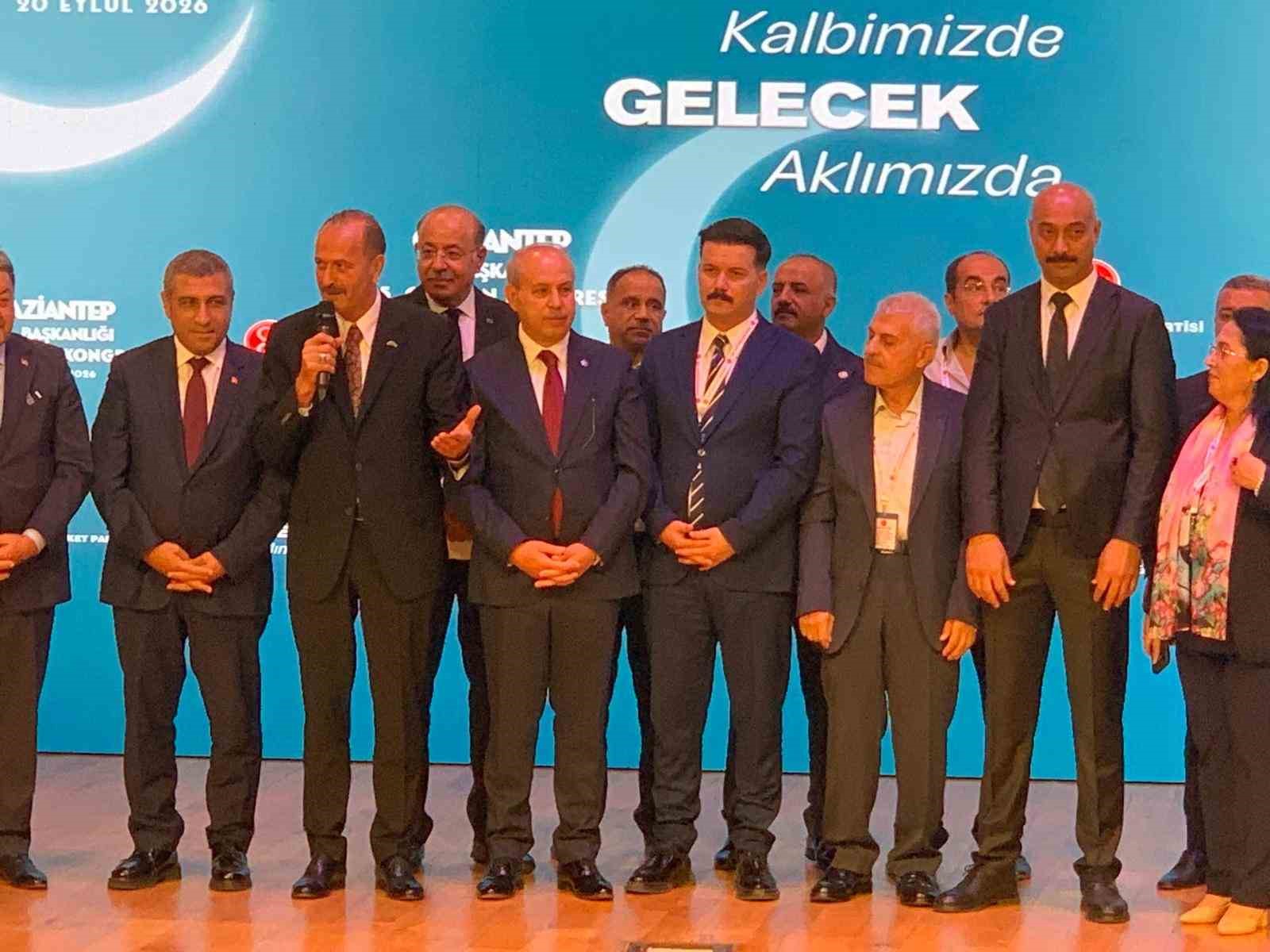 MHP Gaziantep İl Kongresi yapıldı: Mehmet Sait Kılıç başkan seçildi