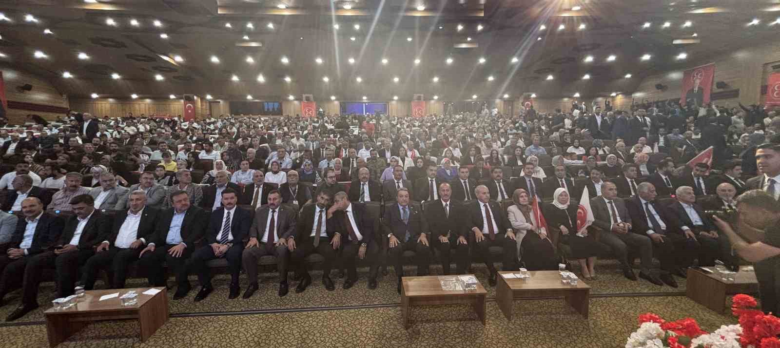 MHP Gaziantep İl Kongresi yapıldı: Mehmet Sait Kılıç başkan seçildi