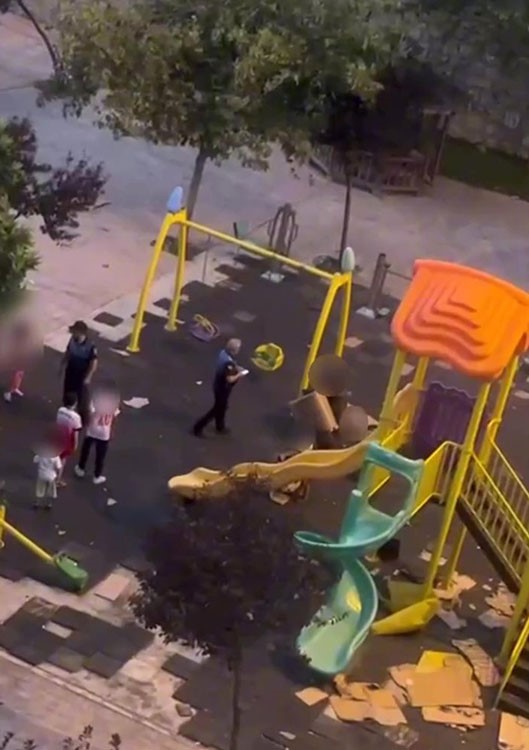 Amasya’da parkı kirleten küçük çocukları belediye ifşa etti: "Hata yaptınız"