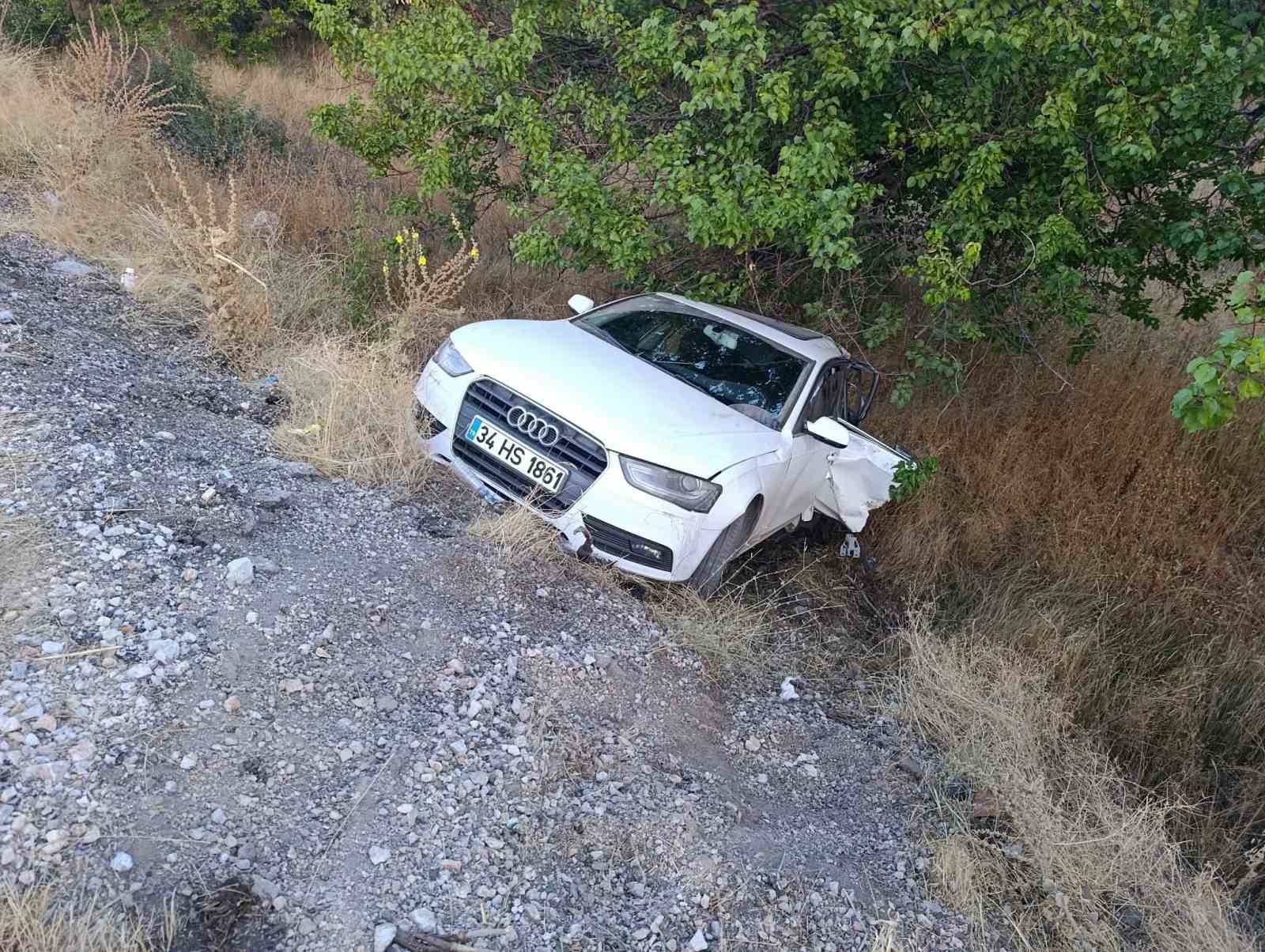Malatya’da tır ile otomobil çarpıştı: 5 yaralı