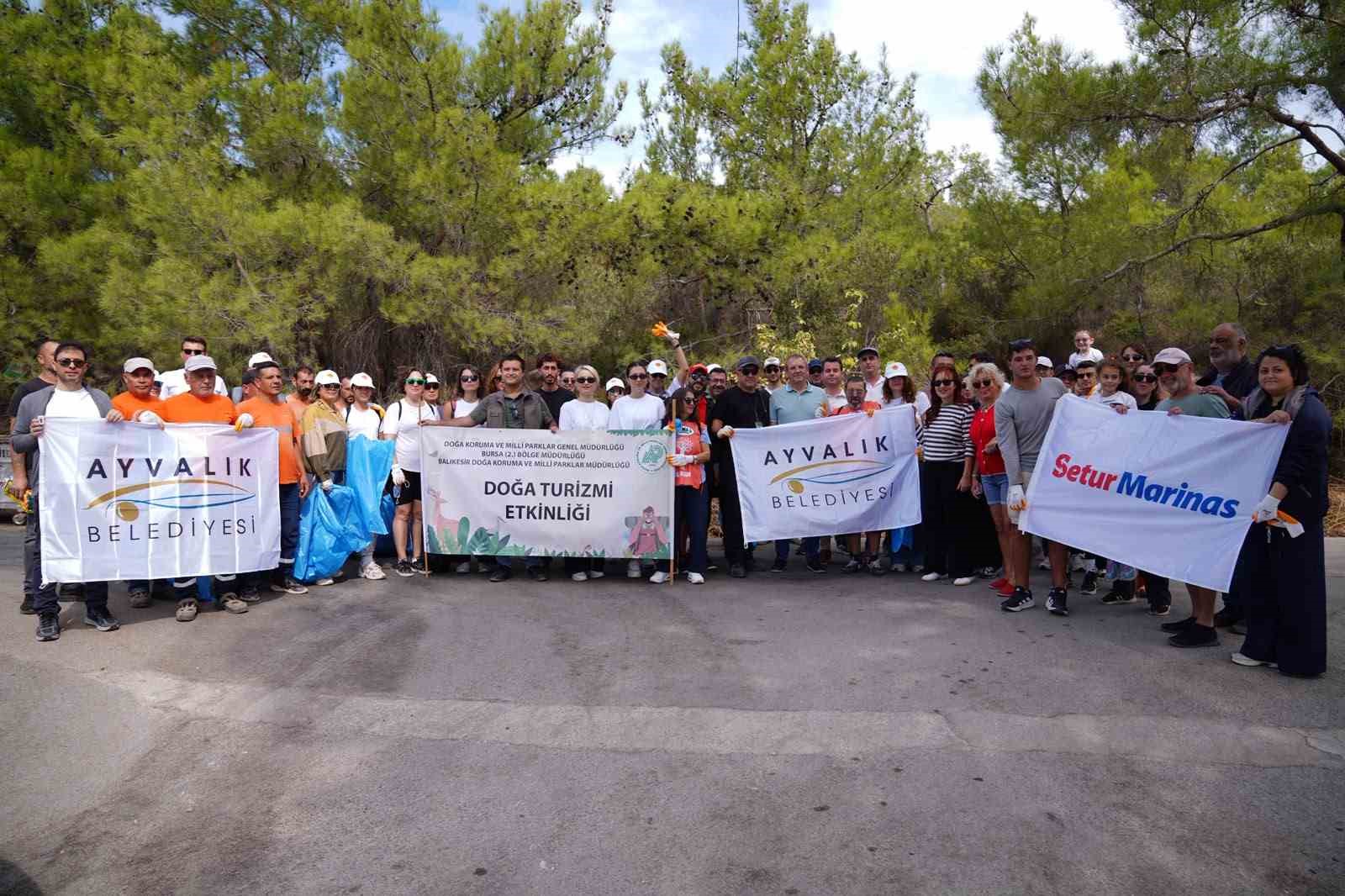 Ayvalık’ta "Dünya Temizlik Günü" kutlandı