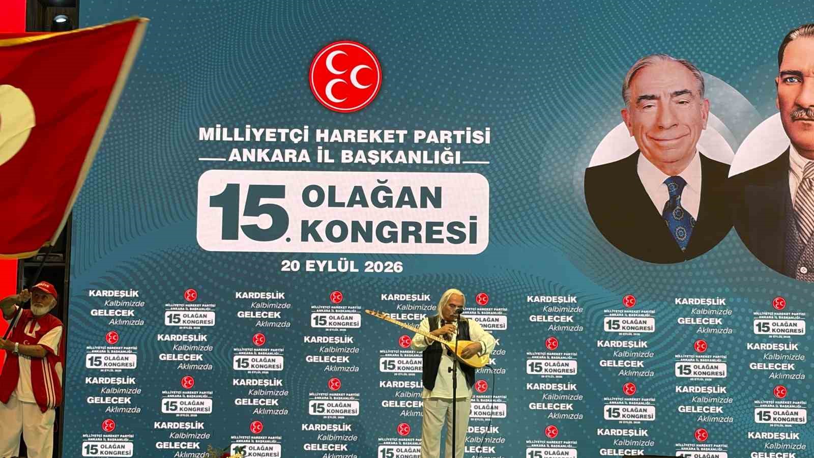 Alparslan Doğan, yeniden MHP Ankara İl Başkanı seçildi