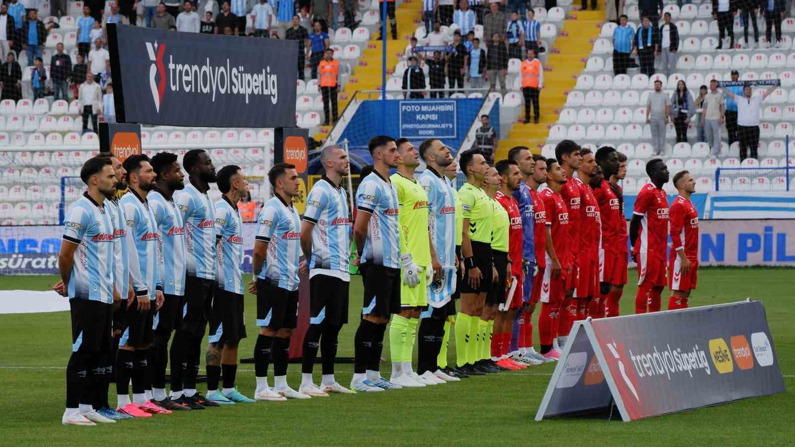 Trendyol Süper Lig: Erzurumspor FK: 1 - Samsunspor: 0 (İlk yarı)