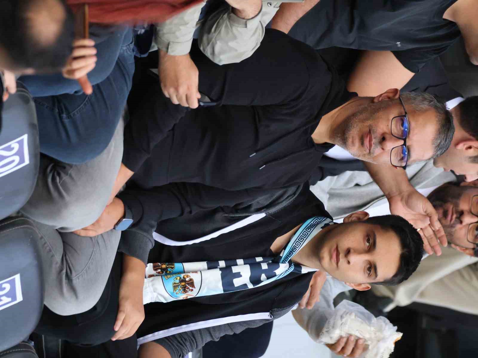 Trendyol Süper Lig: Erzurumspor FK: 1 - Samsunspor: 0 (İlk yarı)