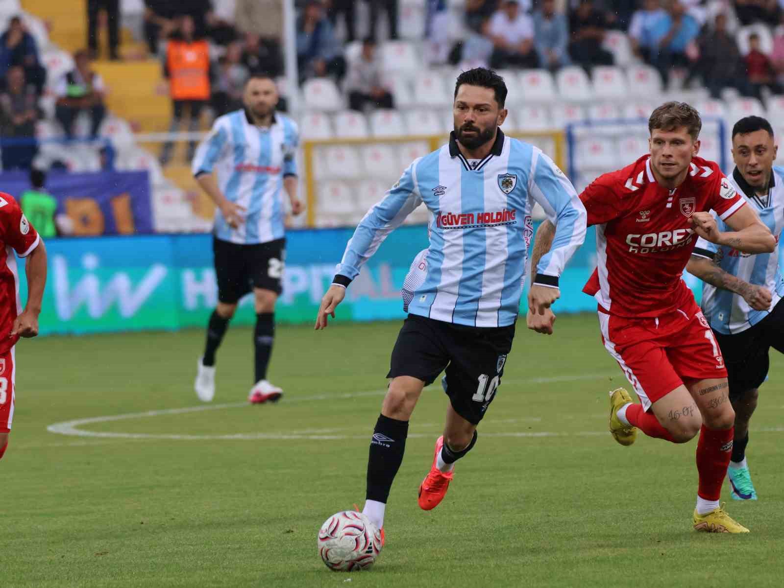 Trendyol Süper Lig: Erzurumspor FK: 1 - Samsunspor: 0 (İlk yarı)