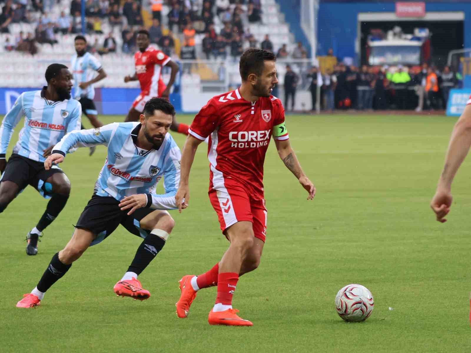 Trendyol Süper Lig: Erzurumspor FK: 1 - Samsunspor: 0 (İlk yarı)