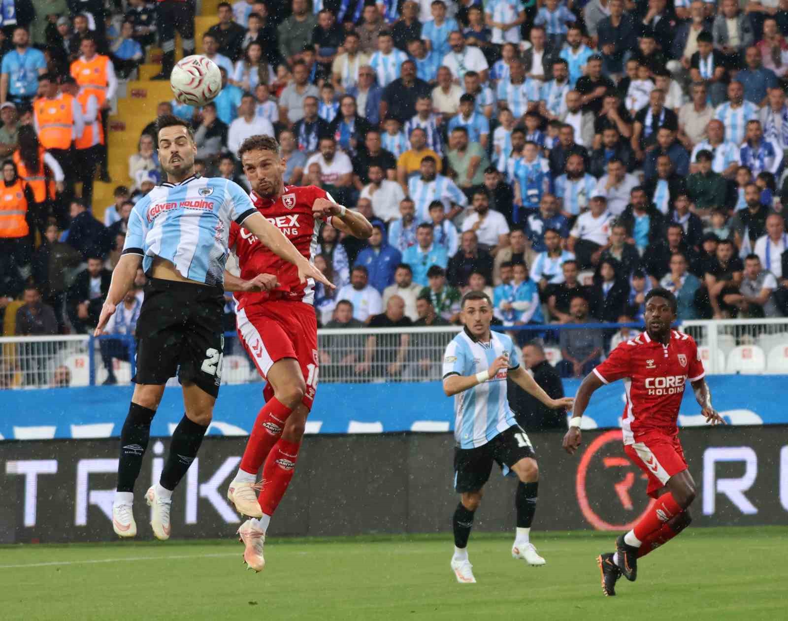 Trendyol Süper Lig: Erzurumspor FK: 1 - Samsunspor: 0 (İlk yarı)