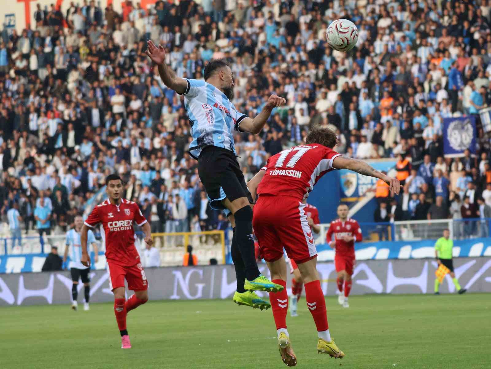 Trendyol Süper Lig: Erzurumspor FK: 1 - Samsunspor: 0 (İlk yarı)