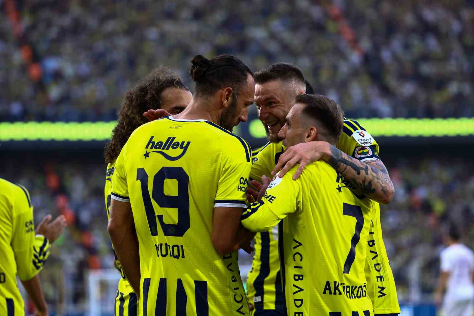 Trendyol Süper Lig: Fenerbahçe: 8 - Eyüpspor: 0 (Maç sonucu)