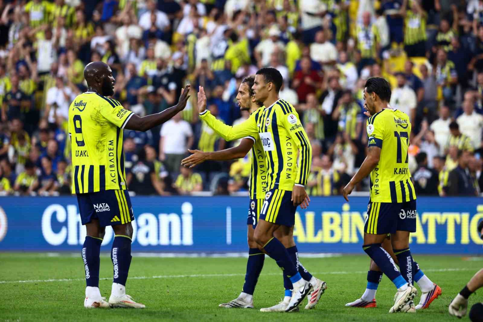 Trendyol Süper Lig: Fenerbahçe: 8 - Eyüpspor: 0 (Maç sonucu)