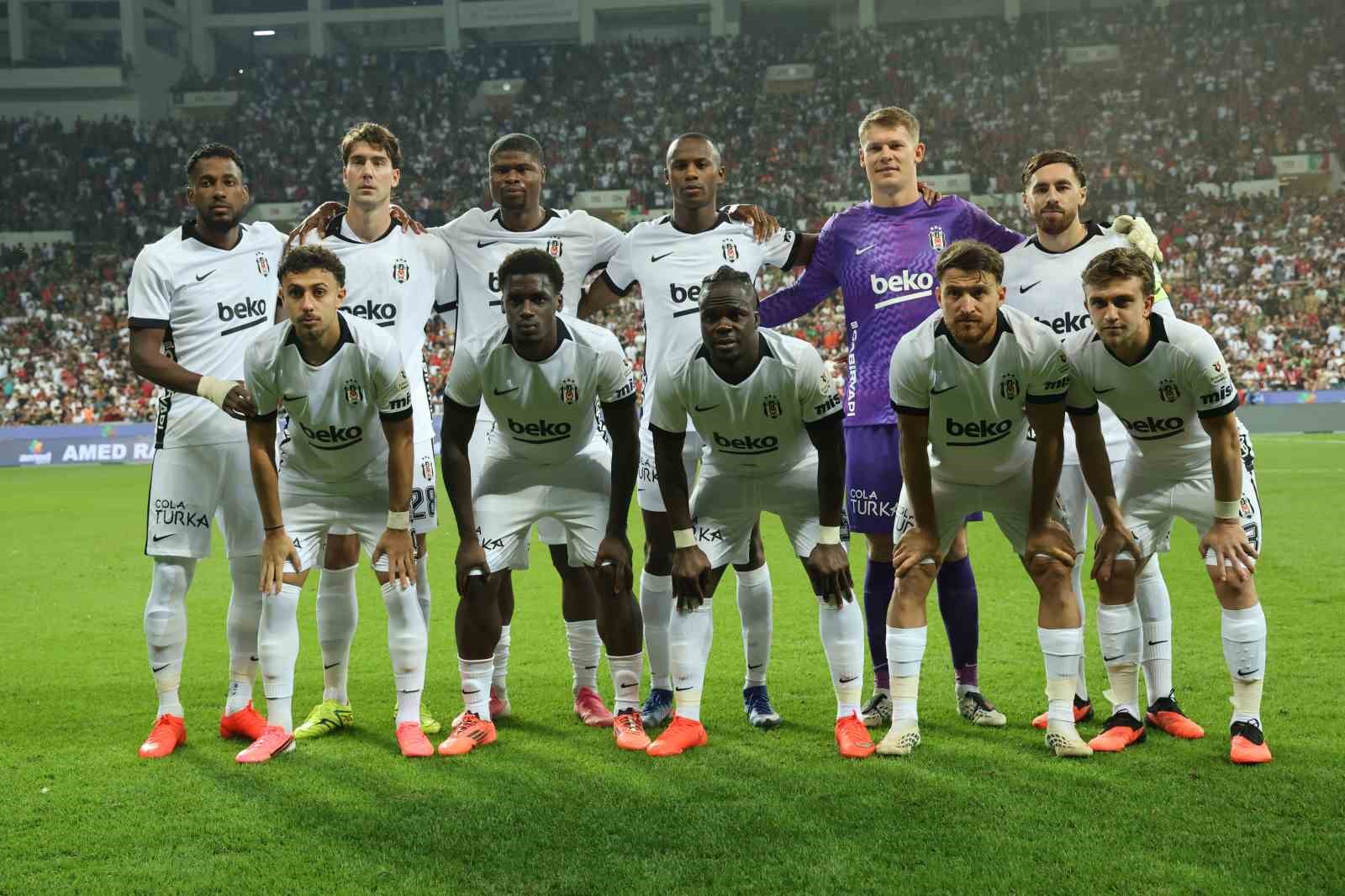 Trendyol Süper Lig: Amed Sportif Faaliyetler: 2 - Beşiktaş: 0 (İlk yarı)