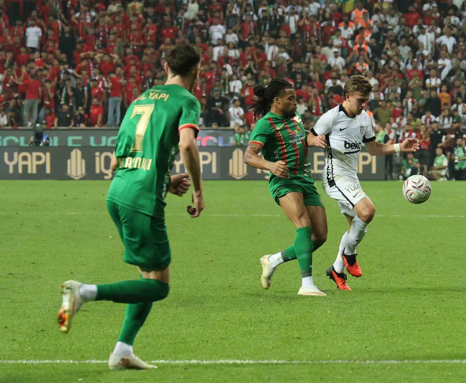 Trendyol Süper Lig: Amed Sportif Faaliyetler: 3 - Beşiktaş: 2 (Maç sonucu)