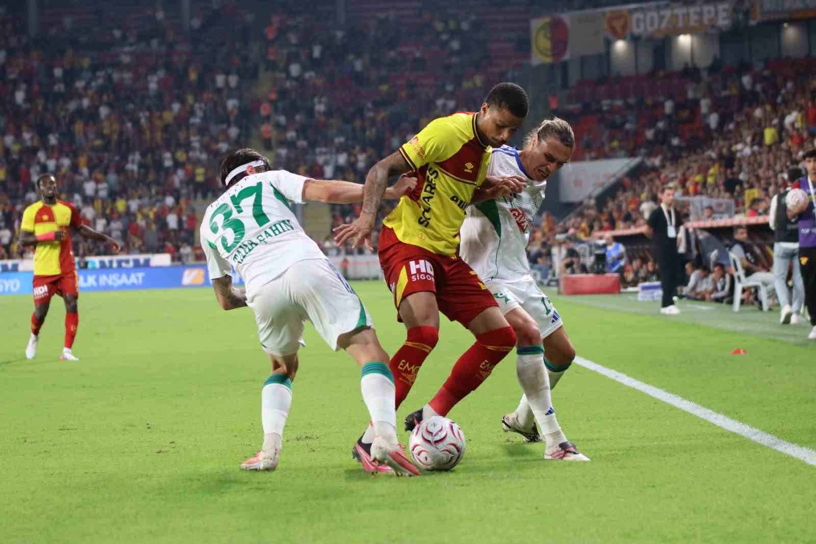 Trendyol Süper Lig: Göztepe: 2 - Çaykur Rizespor: 2 (Maç sonucu)