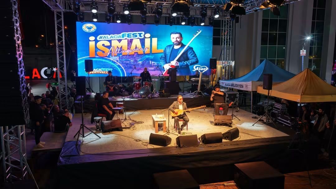 AlacaFest, İsmail Altunsaray konseriyle final yaptı