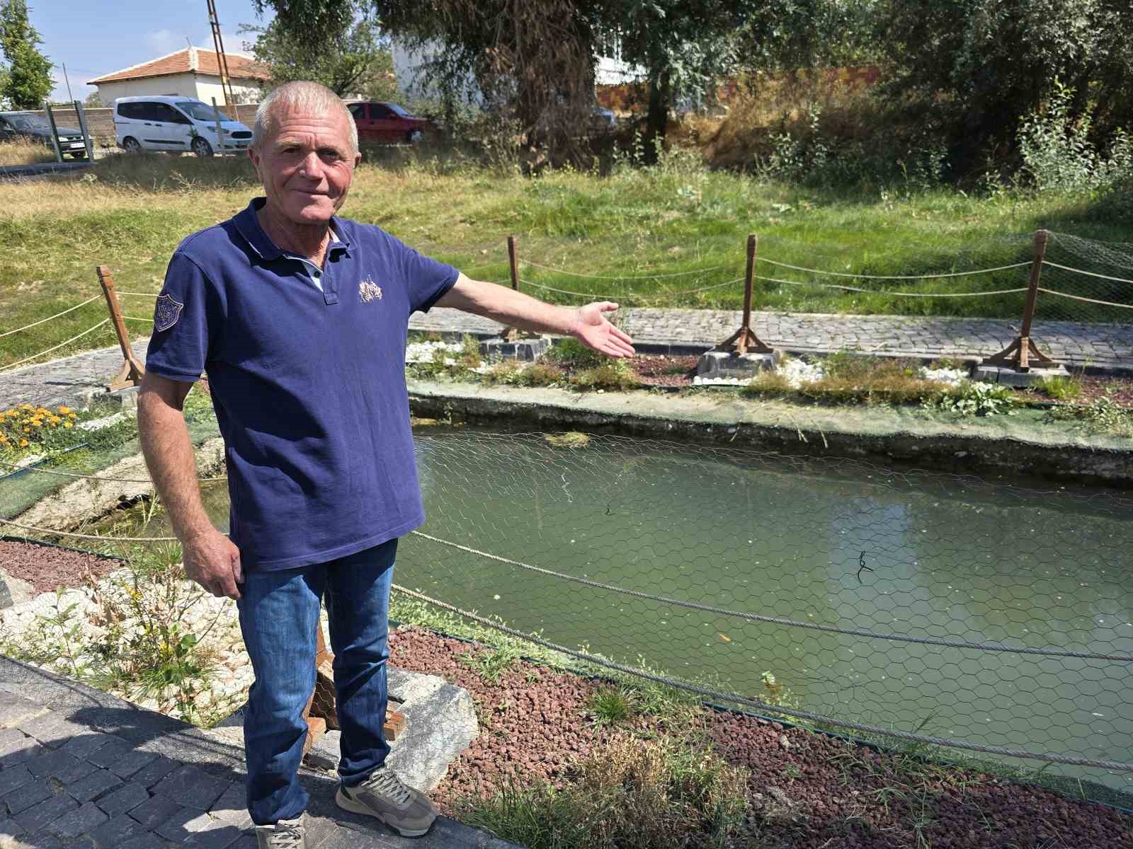 Kargalık köyündeki 2 bin yıllık antik havuz 20 yıl sonra yeniden doldu