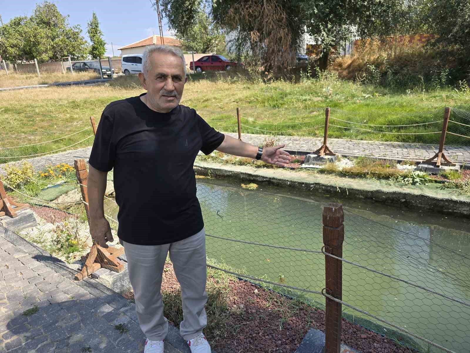 Kargalık köyündeki 2 bin yıllık antik havuz 20 yıl sonra yeniden doldu