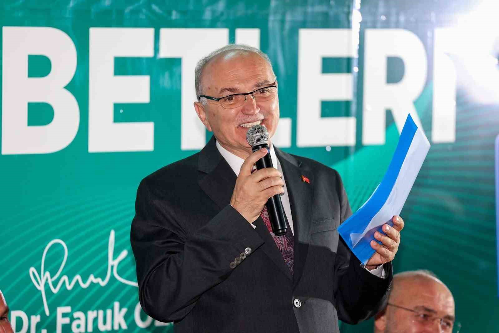Başkan Özlü "Bahçeşehir, Düzce’nin en yaşanabilir, en güzel bölgesidir"