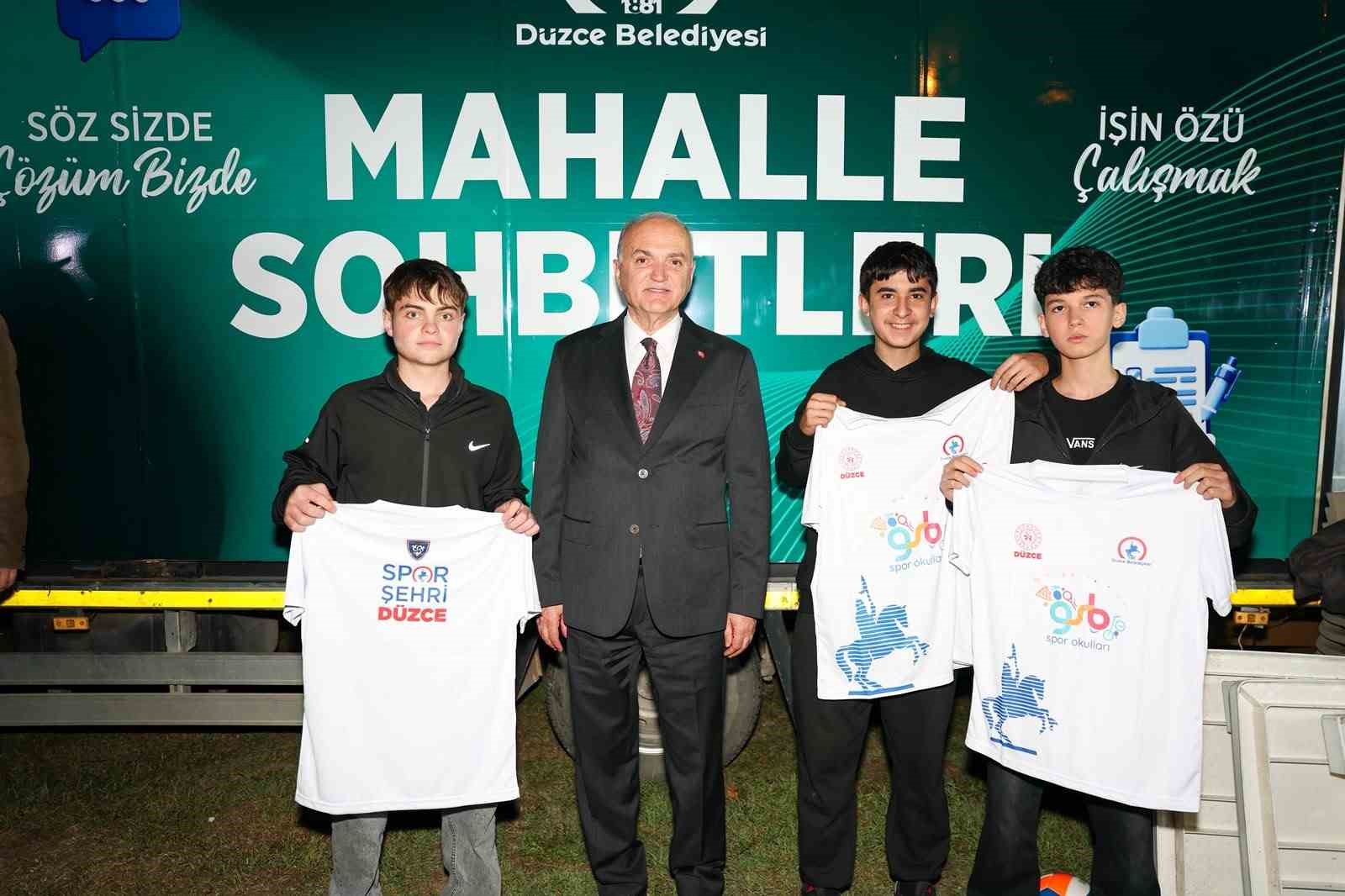 Başkan Özlü "Bahçeşehir, Düzce’nin en yaşanabilir, en güzel bölgesidir"