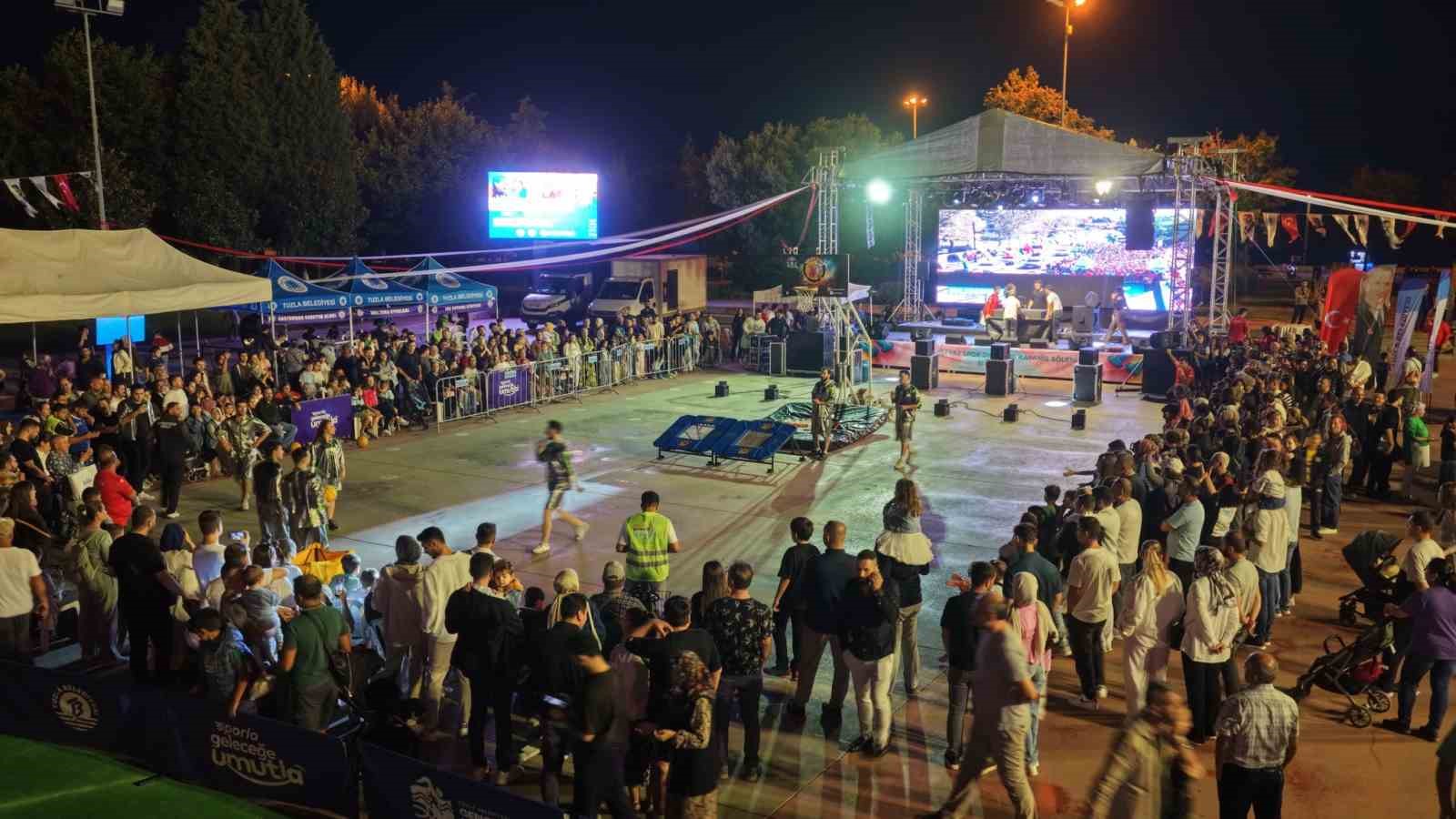 Tuzla’da Yaz Spor Okulları coşkuyla tamamlandı