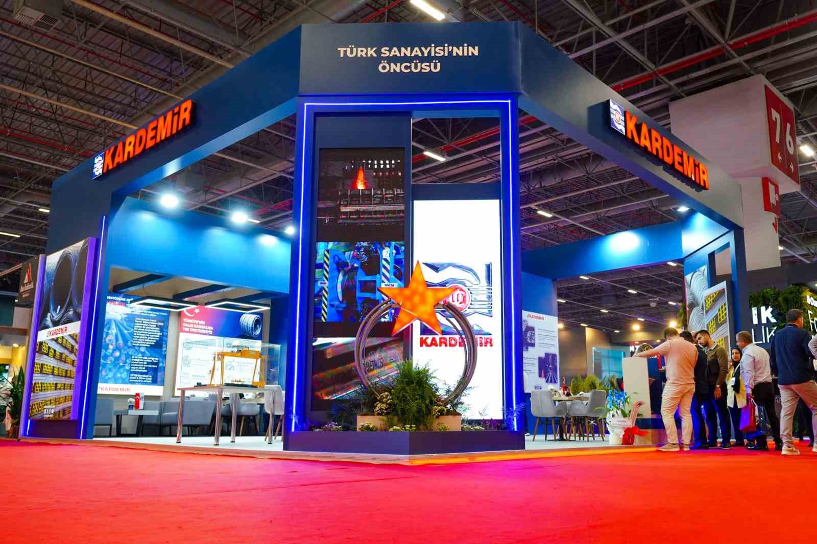 KARDEMİR, MetalExpo’da üretim gücü ve çeliğin hikayesini sergiledi